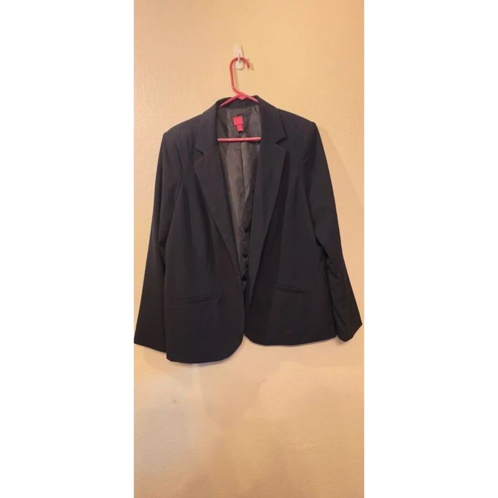212 Collection women's black blazer 18W